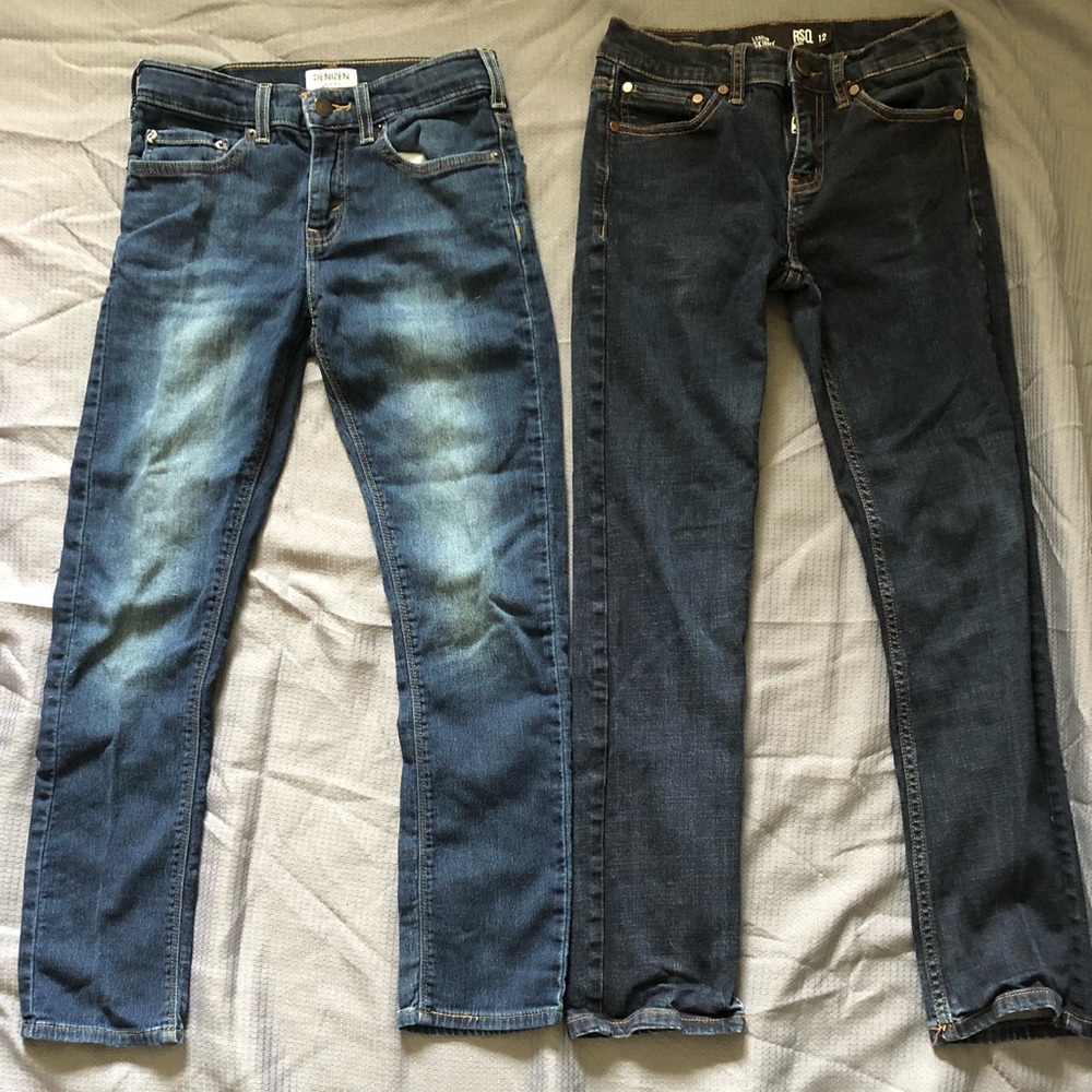 2 Pairs of Blue Jeans